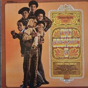 Diana Ross Presents The Jackson 5 - Vinyl Record (Vintage)